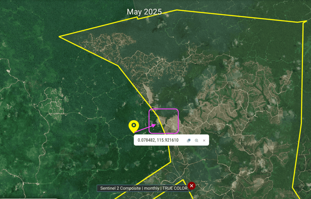 RGEグループの供給業者であるPT. SAKの事業管理地